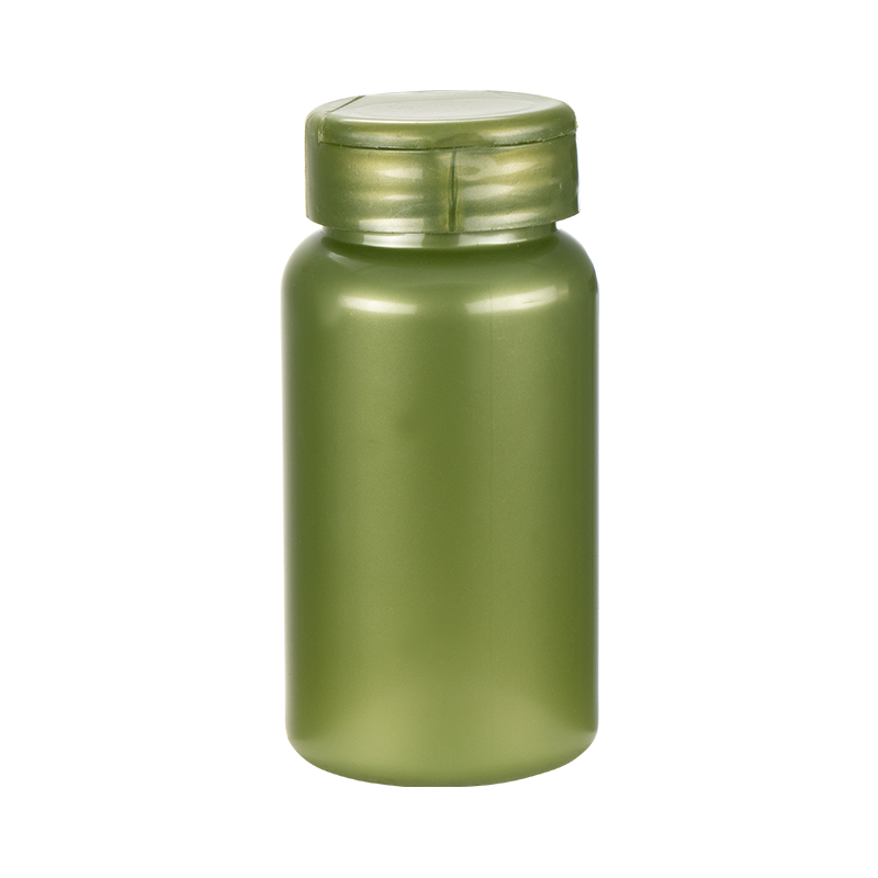 PET 120ml vysoká kulatá láhev