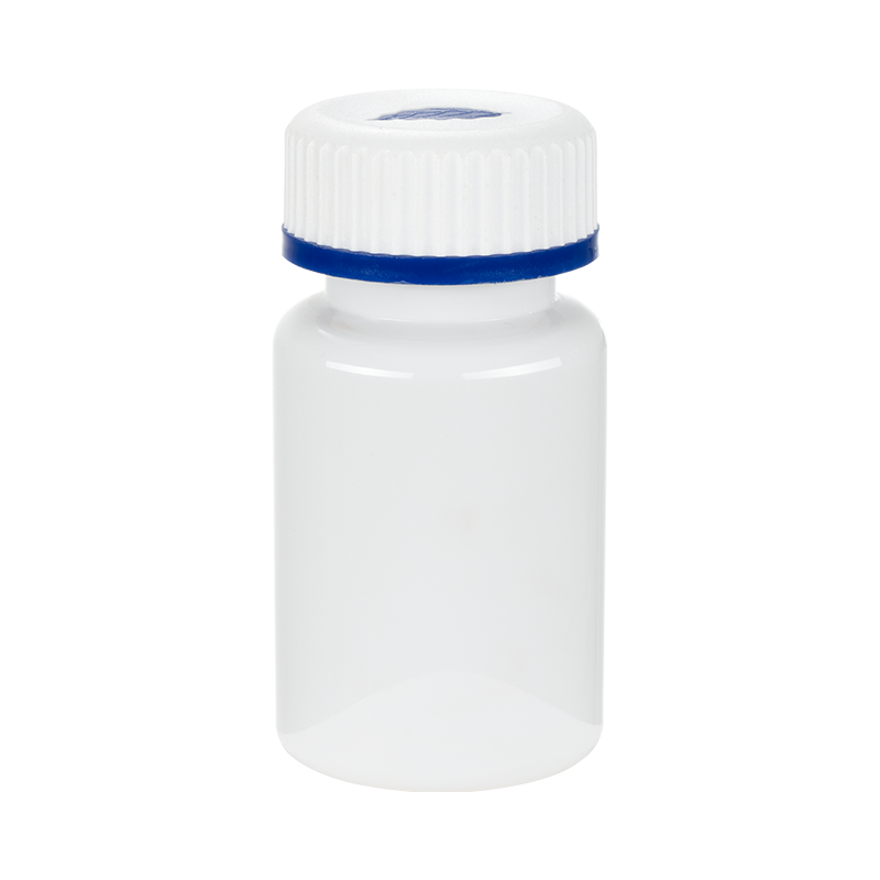 PET 120ml kulatá láhev s vysokým hrdlem