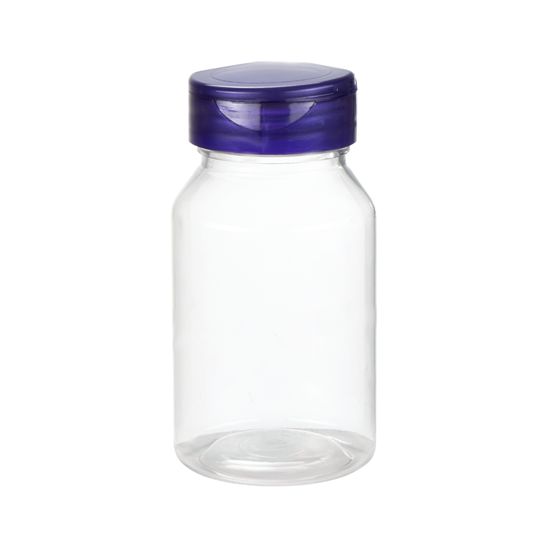 PET láhev se šikmým ramenem 120ml