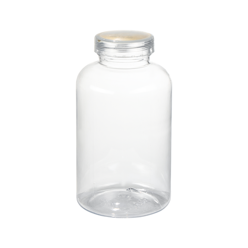 Jednoduchá PET 500ml kulatá láhev