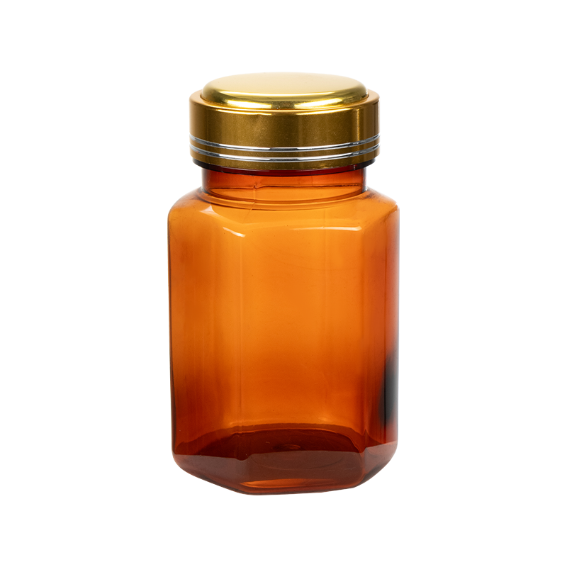 PET 175ml šestihranná láhev