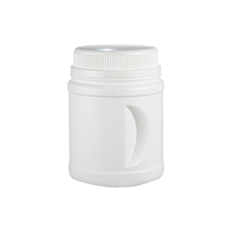 HDPE 1000ml přenosné kulaté plechovky