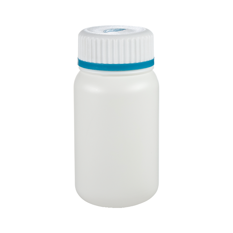 HDPE 200ml listová kulatá láhev